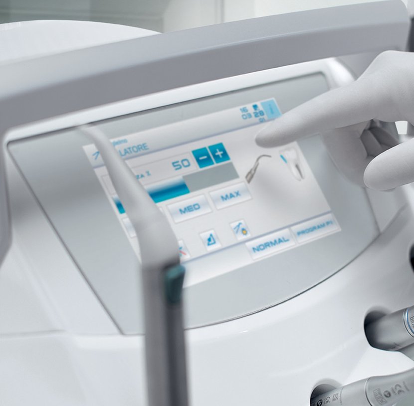 Instruments, functions and integrated devices for implantology and endodontics